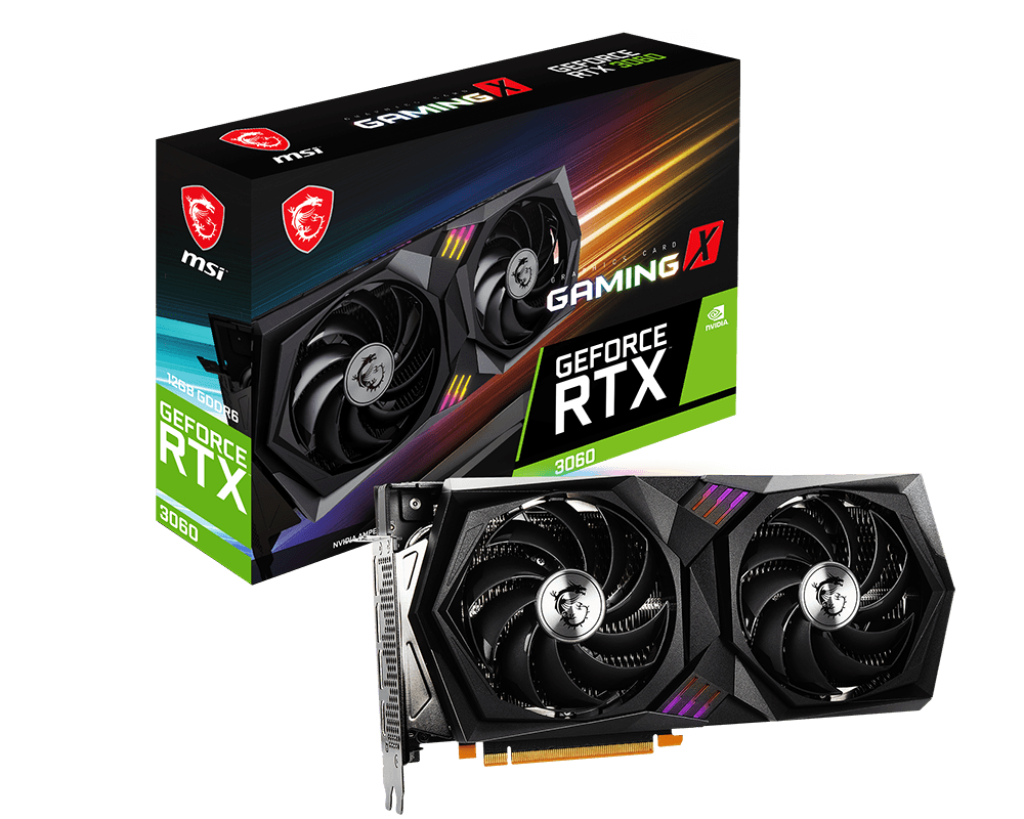 MSI Gaming X GeForce RTX 3060 12GB – 10/10 Condition