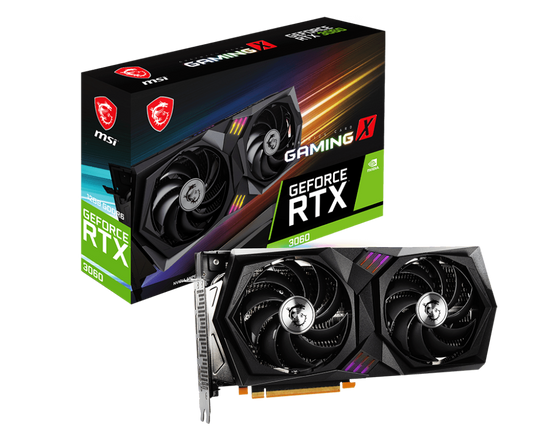 MSI Gaming X GeForce RTX 3060 12GB – 10/10 Condition