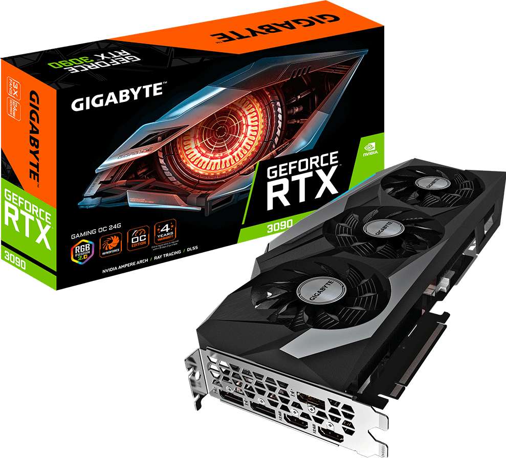 Gigabyte Gaming OC GeForce RTX 3090 24GB – 10/10 Condition
