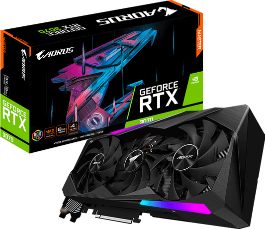Gigabyte AORUS Master GeForce RTX 3070 8GB – 10/10 Condition
