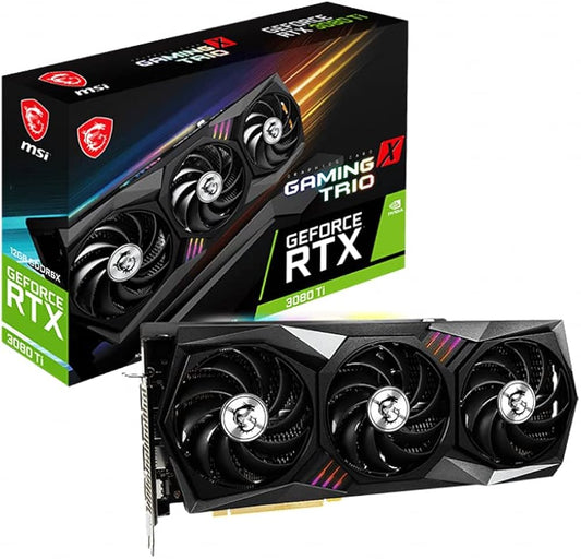 MSI GeForce RTX 3080 Ti Gaming X Trio 12GB – 10/10 Condition
