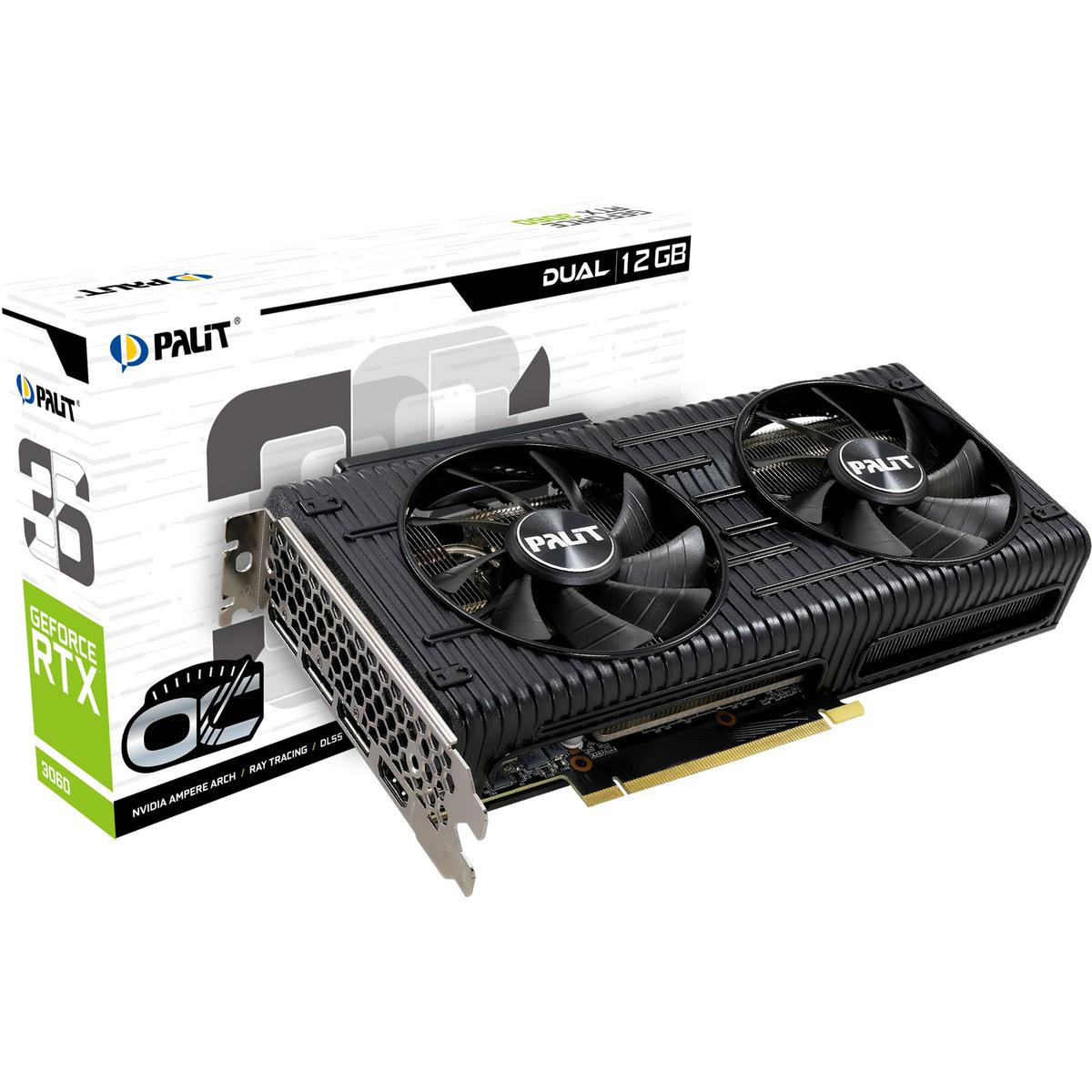 Palit Dual RTX 3060 OC 12GB – 10/10 Condition
