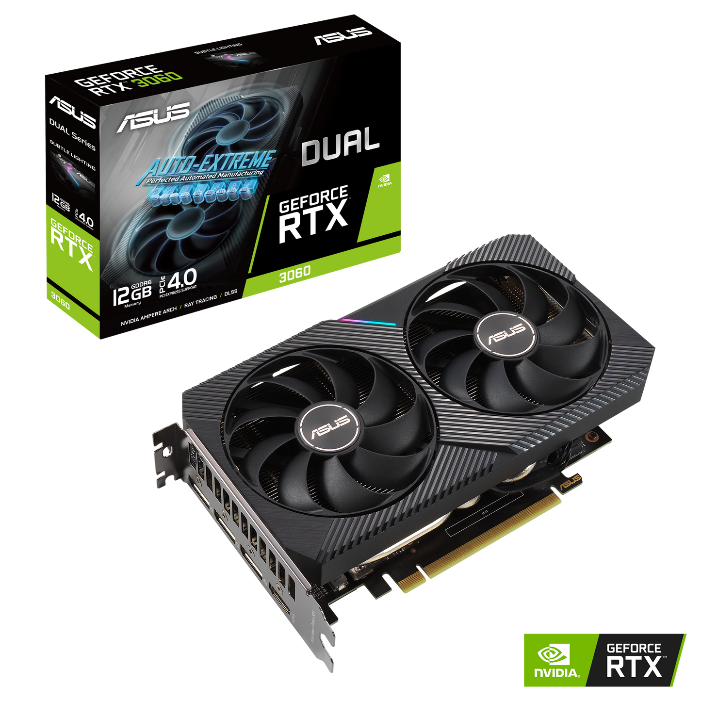 ASUS Dual GeForce RTX 3060 12GB – 10/10 Condition