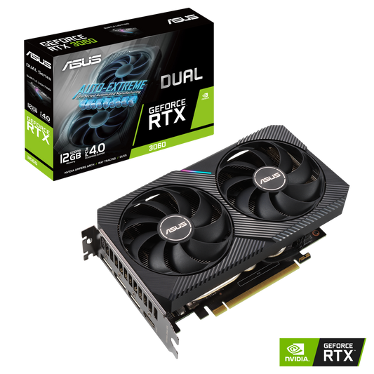 ASUS Dual GeForce RTX 3060 12GB – 10/10 Condition