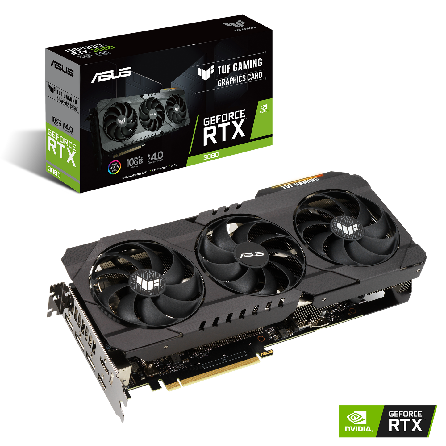 ASUS TUF Gaming GeForce RTX 3080 10GB – 10/10 Condition
