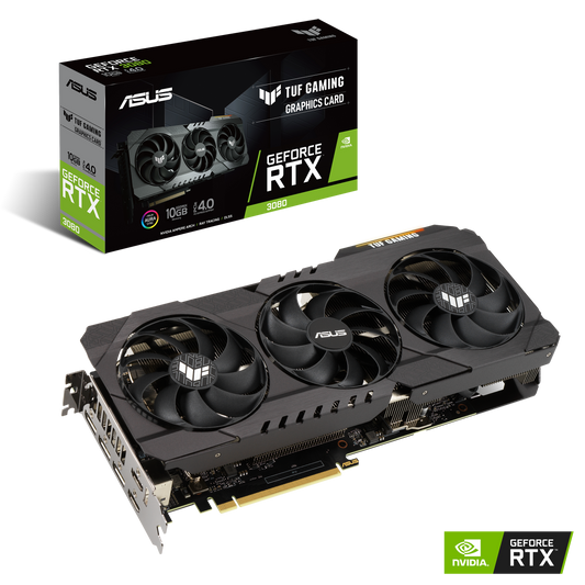 ASUS TUF Gaming GeForce RTX 3080 10GB – 10/10 Condition